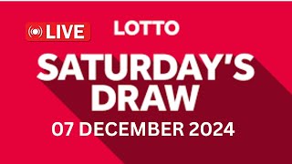 The National Lottery Lotto Draw Live results from Saturday 07 December 2024  tonights lotto [upl. by Samanthia]