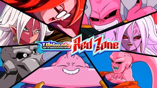 Majin Power VS Buuhan Ultimate Red Zone NO ITEM  DBZ Dokkan Battle Global [upl. by Naquin]