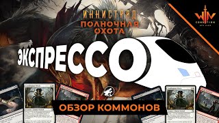 Иннистрад Полночная охота  ЭКСПРЕССО обзор карт часть 1  Innistrad как играть пререлиз и драфт [upl. by Earb968]