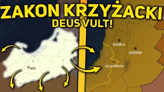 ZAKON KRZYŻACKI DEUS VULT  Age of History II [upl. by Leeban77]