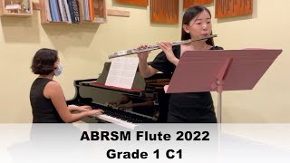 Spooked  Grade 1 C1 ABRSM Flute Exam Pieces from 2022 [upl. by Arbma]