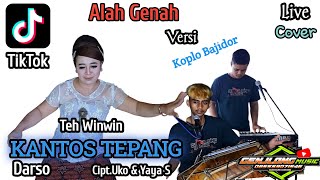 KANTOS TEPANG DARSO COVER TEH WINWIN Genjlong music [upl. by Adnahsed]