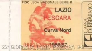 LAZIO PESCARA 30 22° GIORNATA DEL CAMPIONATO DI SERIE B 1986  87 🦅 [upl. by Bord679]