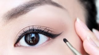 Cách Kẻ Mắt Cơ Bản Cho Người Mới Bắt Đầu  Winged Eyeliner For Beginner  VANMIU BEAUTY [upl. by Town]