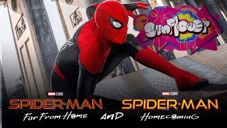 SpiderMan Far From Home amp Homecoming  Sunflower [upl. by Adlev]