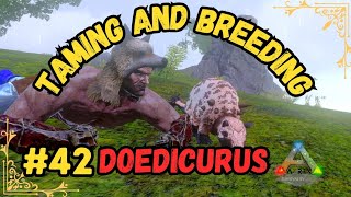 Taming Breeding And Giving Birth To Doedicurus ARK MOBILESEASON 2PART 42 [upl. by Thorfinn]