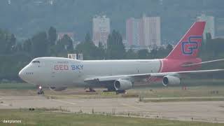 B747200 GeoSky 4LGEN 1172024 BTS [upl. by Euqinna52]