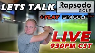 Let’s Talk Rapsodo Golf  Play Sim Golf Tour [upl. by Burnside966]