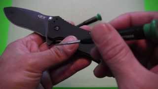 Removing the Torsion Bar from the Zero Tolerance 0350 [upl. by Reyaht800]