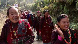 Tamu Lhosar 2079 celebration in Ghyausibas with Honourable HoR Prithivi Subba Gurung [upl. by Yniffit]