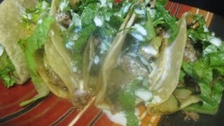 tacos de carne molida [upl. by Clauddetta]