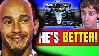 Merc REVEALS the TRUTH about Lewiss IMPROVEMENTS  F1 News [upl. by Fortier945]