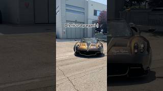 Horacio Pagani himself 😳pagani horaciopagani huayra hypercars automobile car shorts [upl. by Sihonn]