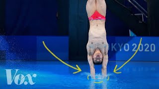 How Olympic divers make the perfect tiny splash [upl. by Sanalda]