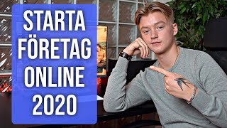 HUR DU STARTAR FÖRETAG ONLINE 2020 [upl. by Edora325]