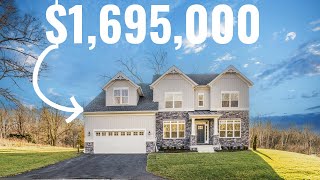 Must See  New Homes in  North Potomac  Dream Home Tour  Timberlake Homes  Move to Maryland [upl. by Arlyn]