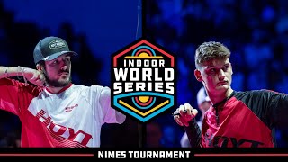 Nicolas Girard v Tim Jevsnik – compound men bronze  2024 Nimes Archery Tournament [upl. by Linnea248]