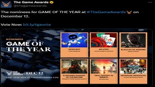 Game Award Nominations Are Interesting [upl. by Bertero419]