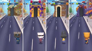 Talking Tom Gold Run Talking TomTalking AngelaTalking BeccaTalking Ginger AndroidiOS Gameplay [upl. by Viens452]