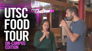 Food Tour at University of Toronto Scarborough UTSC [upl. by Nanyt3]