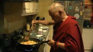 LamaZopaRinpoche cooking [upl. by Braasch]