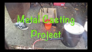 Toddy Tackles  Metal Casting A Gate Bolt Plate [upl. by Nadroj]