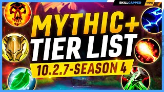 NEW MYTHIC TIER LIST for 1027  DRAGONFLIGHT SEASON 4 [upl. by Trev143]