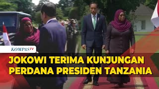 FULL DetikDetik Jokowi Terima Kunjungan Perdana Presiden Tanzania di Istana Bogor [upl. by Refinej434]