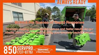 Fast Disaster Response How SERVPRO Stages Equipment for Quick Emergency Restoration [upl. by Giffard860]