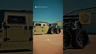 6x6 Hellcat Humvee Insane Power Unleashed [upl. by Madea23]