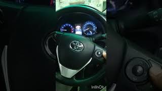 Toyota Corolla Grande Meter installation all button working [upl. by Araic]