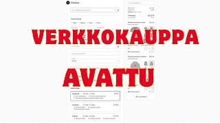 VERKKOKAUPPA AVATTU [upl. by Latrell548]