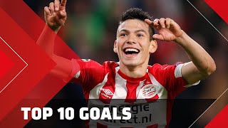 TOP 10 GOALS  Hirving Lozano [upl. by Atsylac]