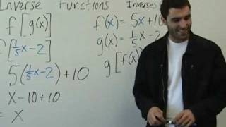 Algebra 2  Inverse Functions [upl. by Nivar]