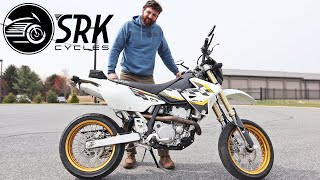 The Suzuki DRZ 400SM is one of the greatest motorcycles ever made but [upl. by Aicnorev]