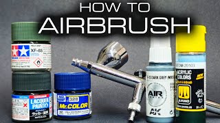 New to airbrushing Beginners guide to painting scale models [upl. by Adnowat301]