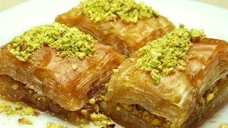 How to Make Baklava  Easy Turkish Recipes [upl. by Ehcsrop360]