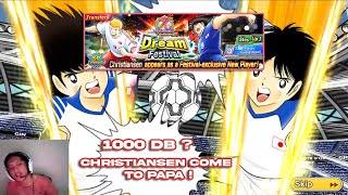 1000 DB FOR CHRISTIANSEN  🔥🔥 DUO DENMARK IS HERE   CAPTAIN TSUBASA DREAM TEAM [upl. by Jenesia]