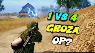 SOLO VS SQUAD IN THE END CAN GAREEB CLUTCH IT WITH GROZA  PUBG MOBILE HIGHLIGHTS [upl. by Sapphera]