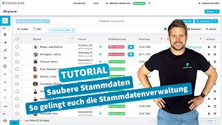 So gelingt euch im Verein die Stammdatenverwaltung im Handumdrehen [upl. by Ahcsropal]