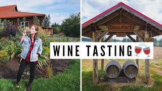 Visiting COMOX VALLEY  WINE TASTING 🍷🍇  Vancouver Island British Columbia Canada [upl. by Ahlgren215]