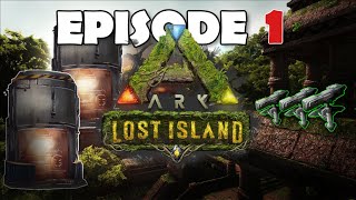 Ark Official PvP  Small Tribes  Lost Island  Episode 1 [upl. by Notniw631]