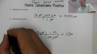 Dimensional Analysis Practice 2 Example problems and ml to cm3 [upl. by Joo969]