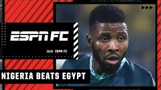 Good Nigeria or bad Egypt Reacting to Nigerias 10 Africa Cup of Nations win  ESPN FC [upl. by Maudie]