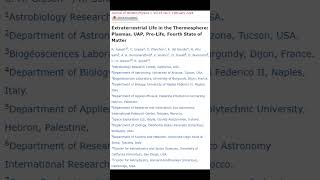 Extraterrestrial Life in the Thermosphere Plasmas UAP PreLife Fourth State of Matter  notebooklm [upl. by Ireg]