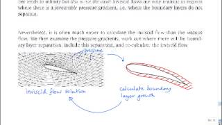 89 Relevance of inviscid flow [upl. by Ydualc]