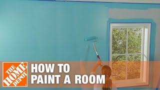 How to Paint a Room  Painting Tips  The Home Depot [upl. by Dnomyad]