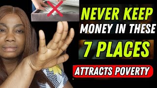 7 Places in Your Home That Attract POVERTY if You Keep Money in Them  Christian Teachings [upl. by Sirrad659]