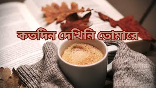 কতদিন দেখিনি তোমারে [upl. by Handler998]