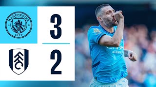 HIGHLIGHTS Man City 32 Fulham  ⚽️ Kovacic 2 and Doku screamer Goals  Premier League [upl. by Readus]